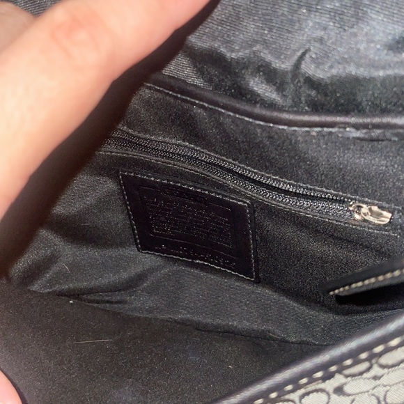 coach soho mini signature flap hobo handbag vintage y2k 2000s Core - Picture 3 of 4